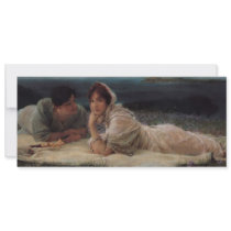 World of Their Own by Sir Lawrernce Alma-Tadema Custom Announcements