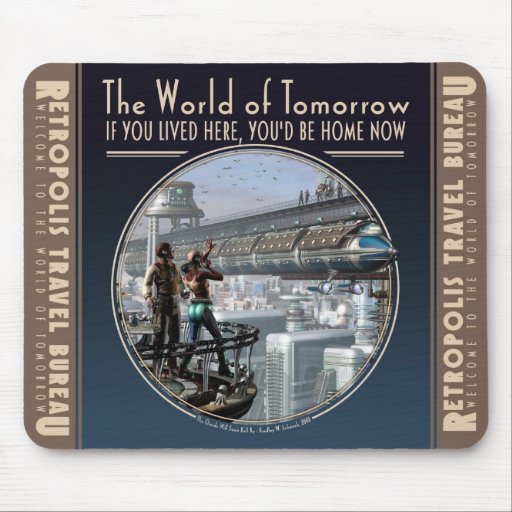 World of Tomorrow Mouse Pad