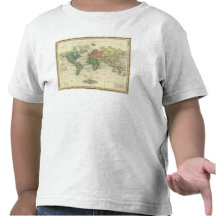 World on Mercators Projection Shirts