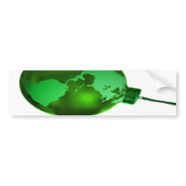 WORLD ORNAMENTS BY LIZ LOZ BUMPER STICKERS