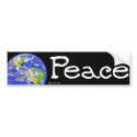 World Peace bumper stickers by irregulargoods World Peace bumper stickers