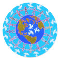 World Peace by Metin stickers