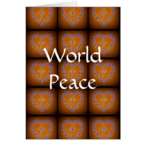 WORLD PEACE CARD