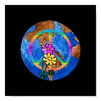 World Peace Colors print