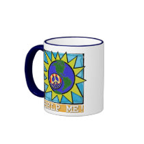 World Peace! Earth Help Me! Tree Hugger Cup mugs