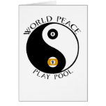 World Peace greeting card