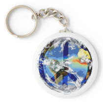 World Peace Keychain