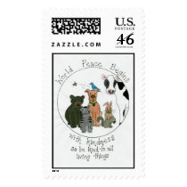World Peace postage