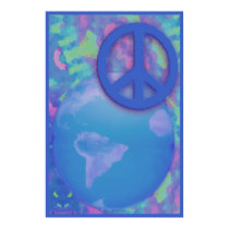 WORLD PEACE Poster posters by DigitalArtnMore WORLD PEACE Poster posters