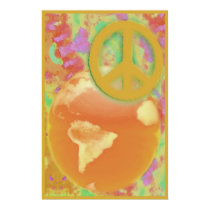 WORLD PEACE Poster posters by DigitalArtnMore WORLD PEACE Poster posters