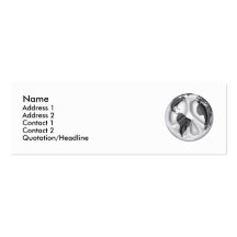 World Peace Profile Card Business Card Templates