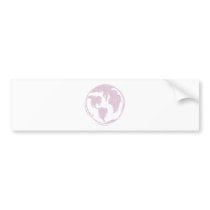 World Peace (Purple) bumper stickers by Groovynet World Peace (Purple) bumper stickers