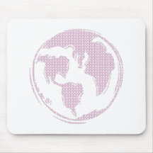 World Peace (Purple) Mouse Mats