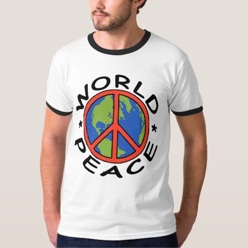 world peace begins at home t shirt