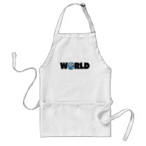 World Peace Too Aprons