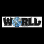 World Peace Too bumper stickers