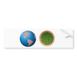World Peas Bumper Stickers