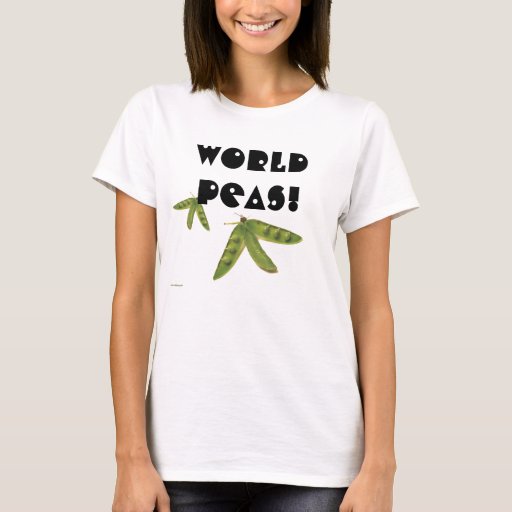 world peas t shirt