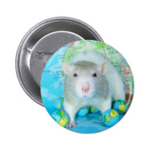 World Rat Day pin
