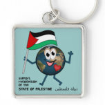 World Recognition of Palestinian Statehood Keychains