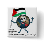 World Recoqnition of Palestinian Statehood Pin