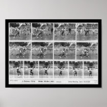 World Record Javelin Print