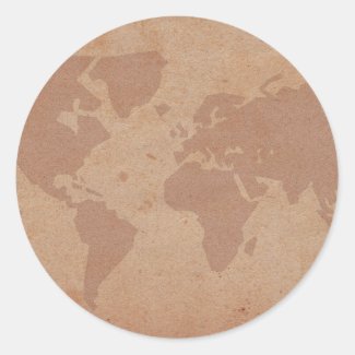 world round stickers
