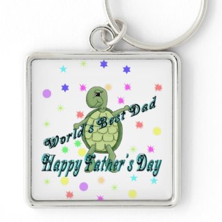 World’s Best Dad Happy Father’s Day keychain