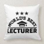 World’s best lecturer pillow