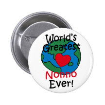 World’s Greatest Nonno Heart Button
