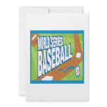 World Series Baseball Announcement