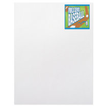 World Series Baseball Custom Letterhead