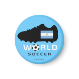 World Soccer Argentina Shoe Magnet magnet