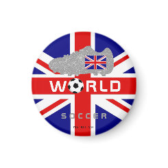 World Soccer England Shoe Magnet magnet