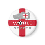 World Soccer England Shoe Magnet 2 magnet