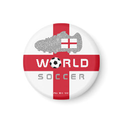 World Soccer England Shoe Magnet 2 magnet