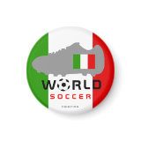 World Soccer Italy Shoe Magnet magnet