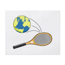 world tennis sports design flyers
