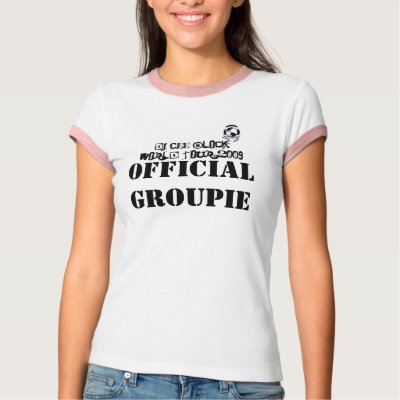 T Shirt by DJCeeBlock. DJ Cee Block World Tour "Official Groupie" shirt