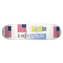 World Trade Center Floor Plan 9/11 Skateboard