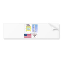 World Trade Center Floor Plans Bumper Sticker