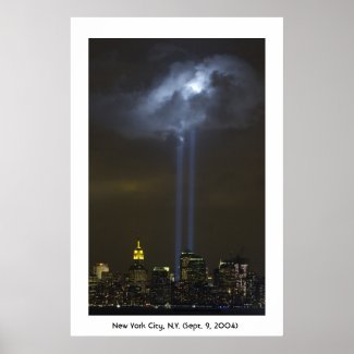World Trade Center Tribute Light print