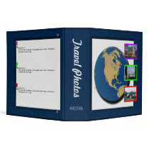 World Traveler Photo Album binders by briscoda World Traveler Photo Album binders