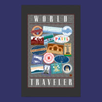 World Traveler-Poster posters