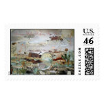 World View Postage Stamp