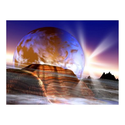World View Poster by digitalxtreme
