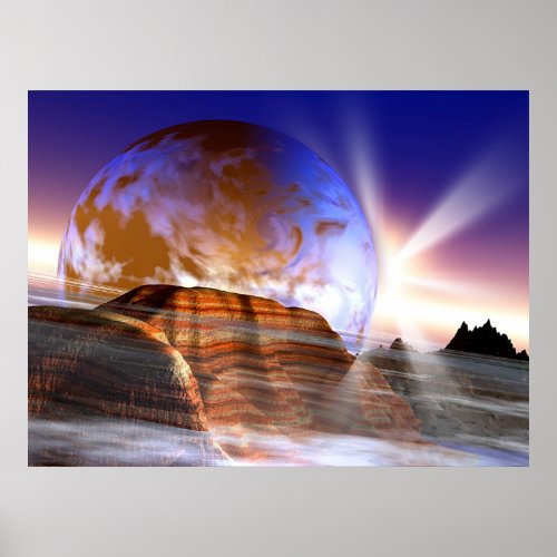 World View print