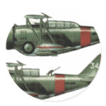 World War 2 Formation Flying Stickers