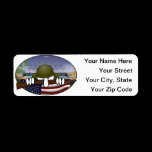 World War 2 Kilroy Address Label
