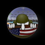 World War 2 Kilroy Button